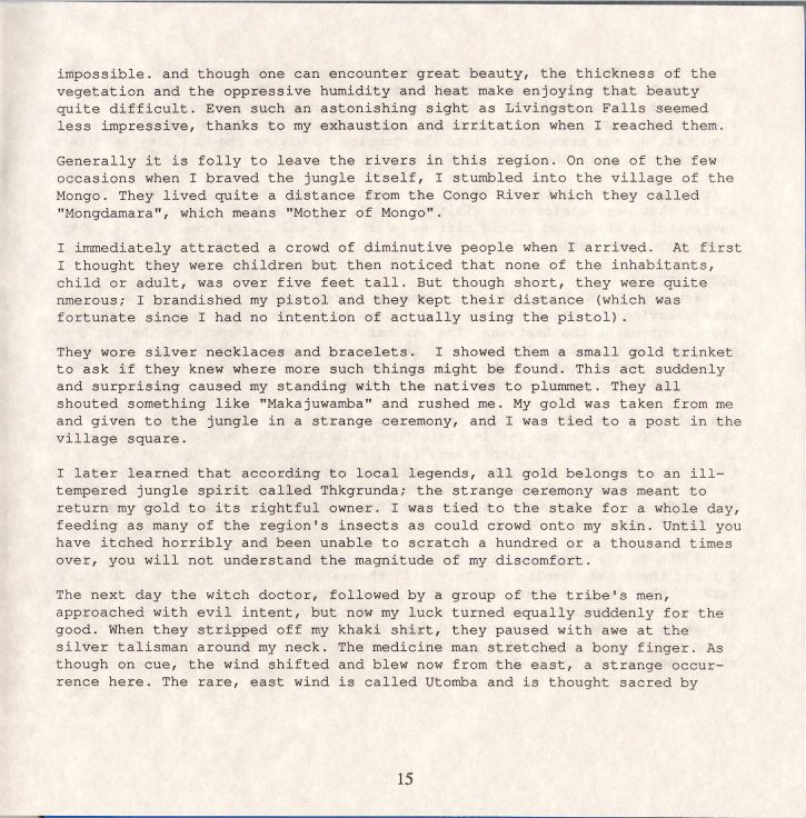 Heart of Africa Manual Page 15