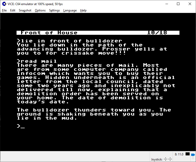 The Hitchhiker's Guide to the Galaxy screen shot 3