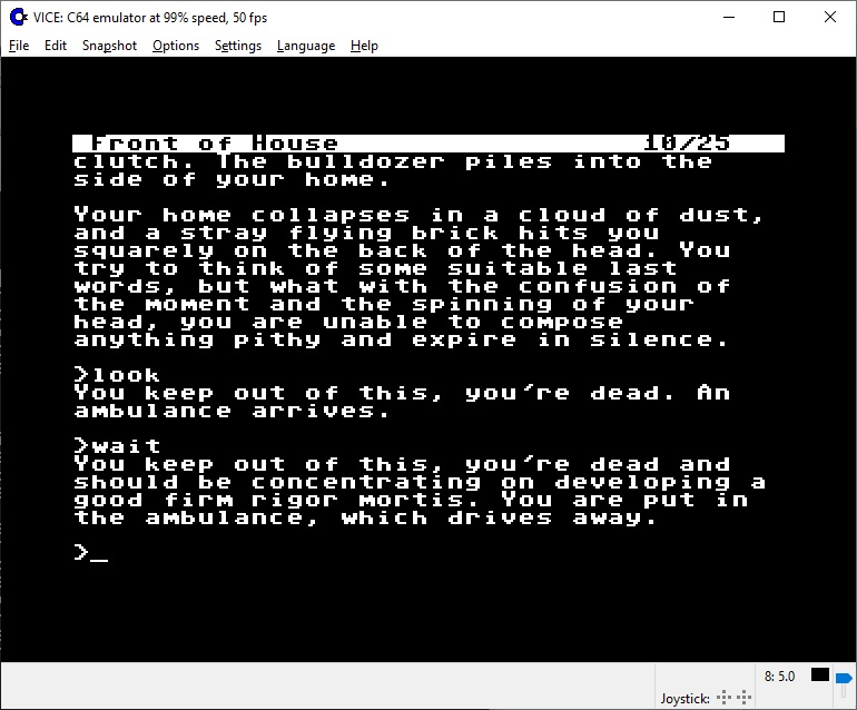 The Hitchhiker's Guide to the Galaxy screen shot 4