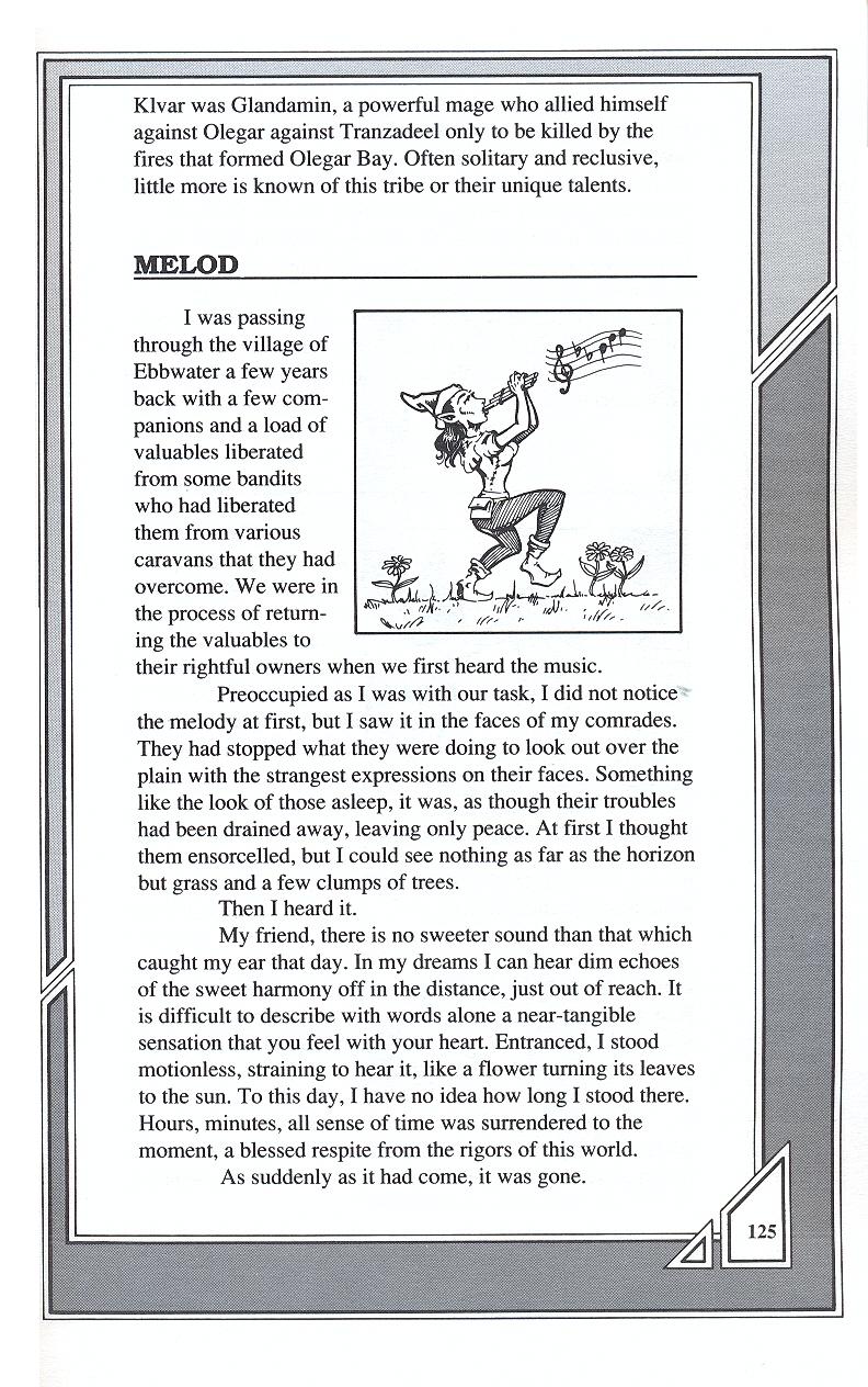 Knights of Legend players handbook page 125