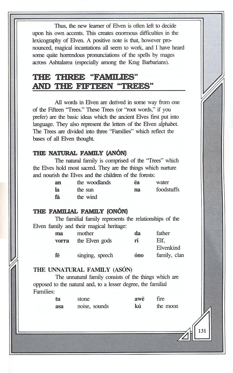 Knights of Legend players handbook page 131