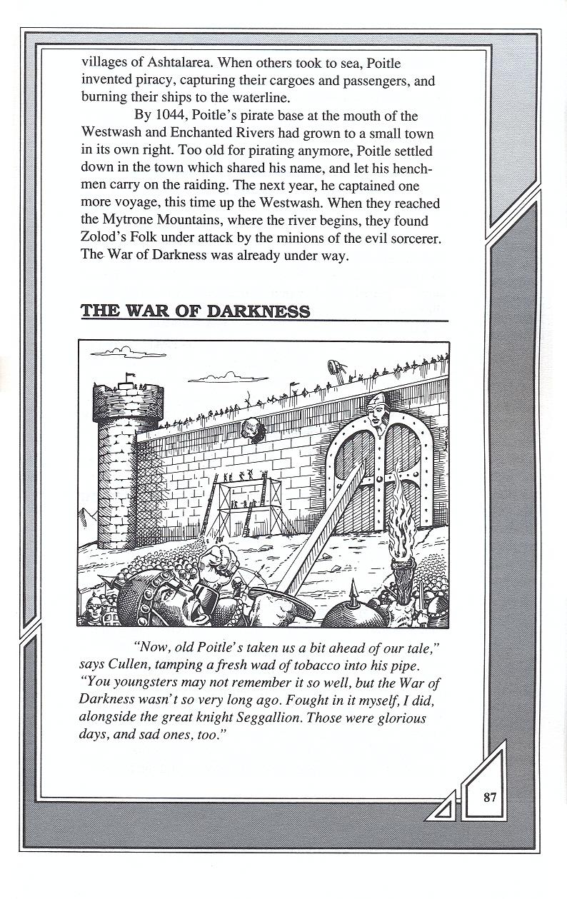 Knights of Legend players handbook page 87