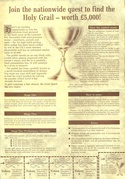 Lancelot holy grail contest