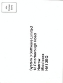 Last Ninja 3 warranty card back