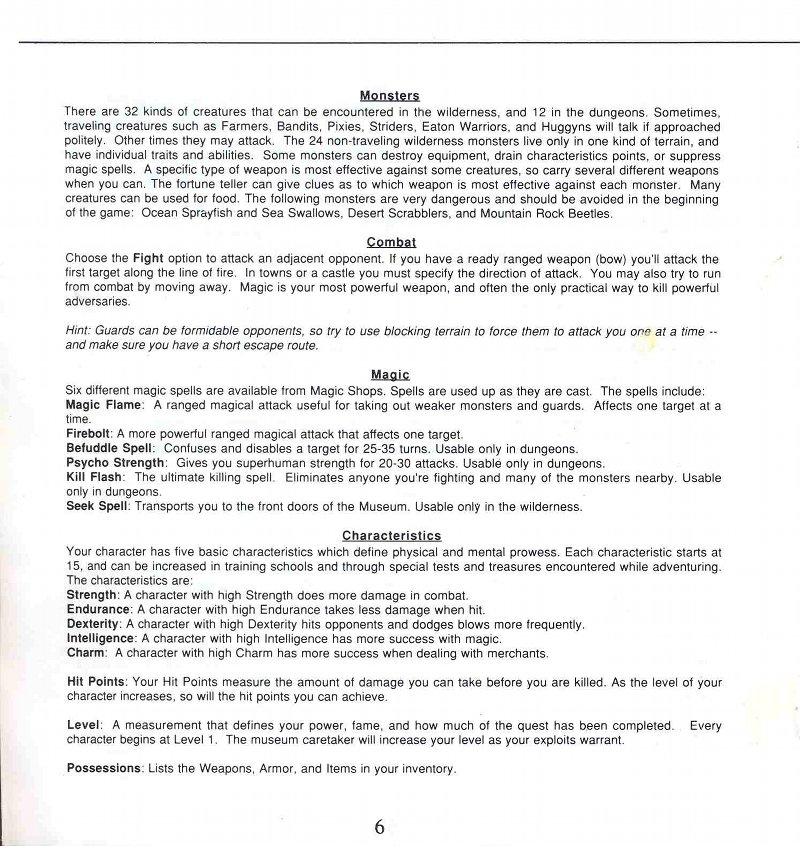 Legacy of the Ancients Manual Page 6