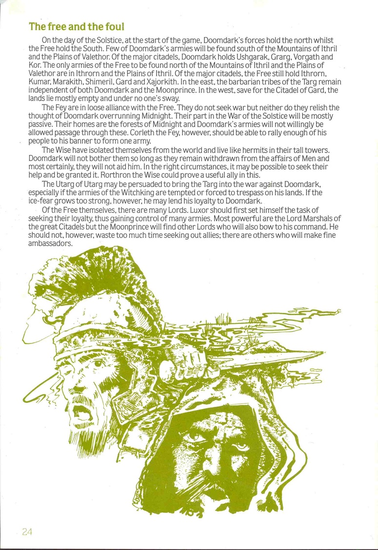 The Lords of Midnight Manual Page 24