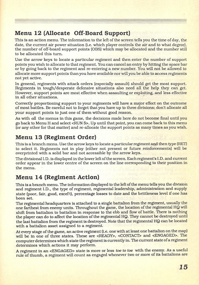 MacArthur's War manual page 15