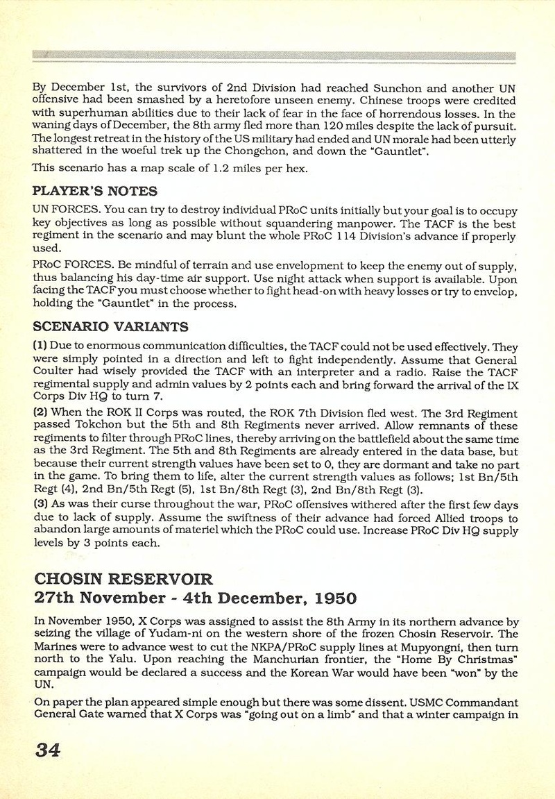 MacArthur's War manual page 34