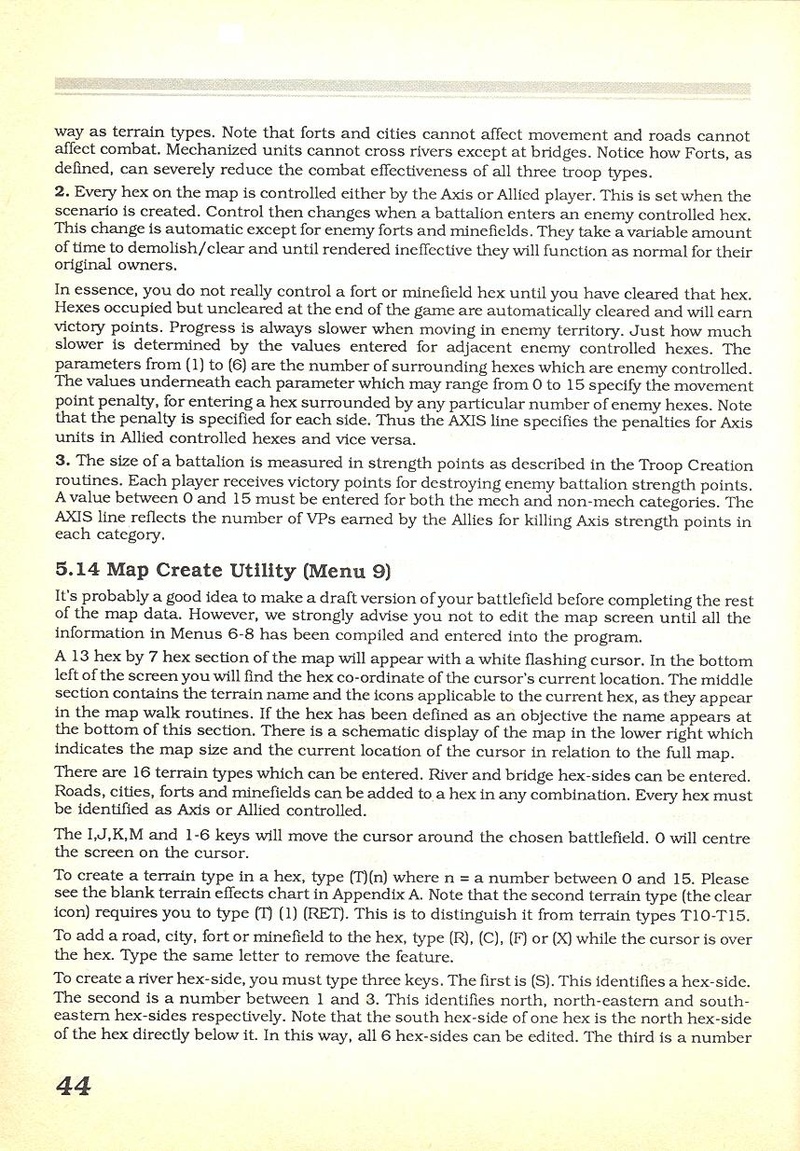 MacArthur's War manual page 44