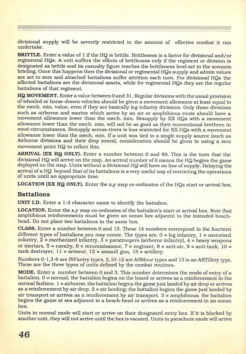 MacArthur's War manual page 46