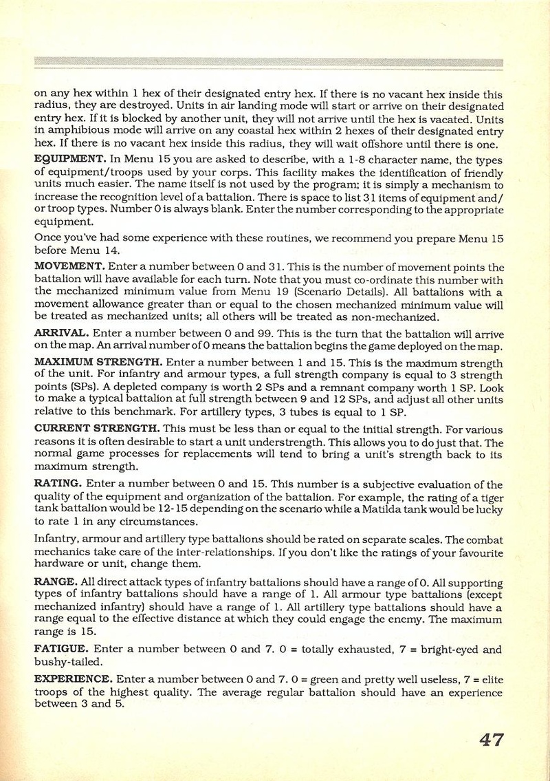 MacArthur's War manual page 47