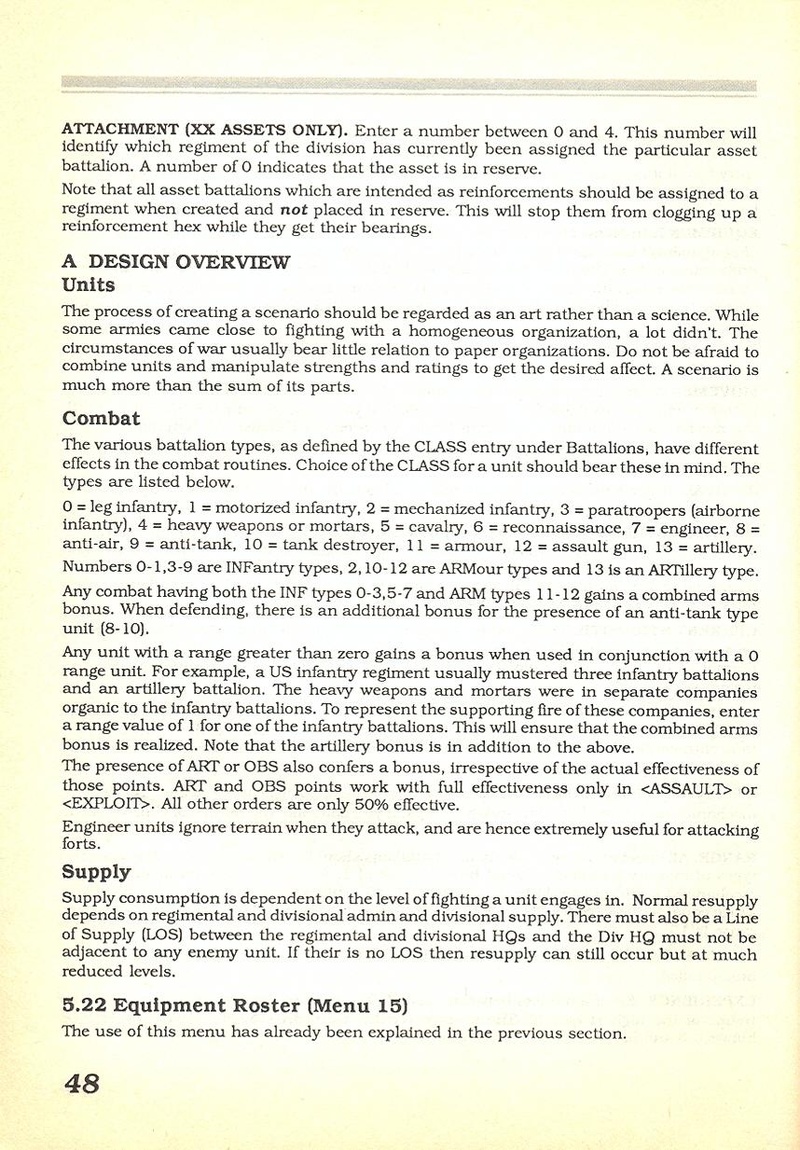 MacArthur's War manual page 48