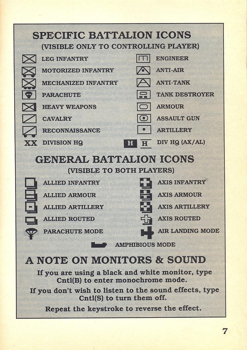 MacArthur's War manual page 7