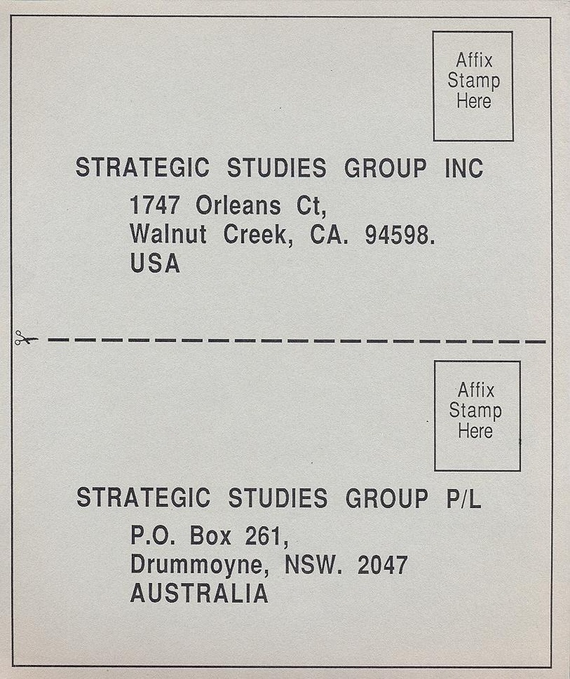 MacArthur's War postcard back