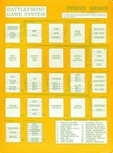 MacArthur's War battlefront game system design menus