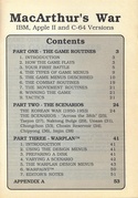 MacArthur's War manual page 1