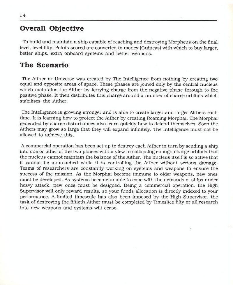 Morpheus manual page 14