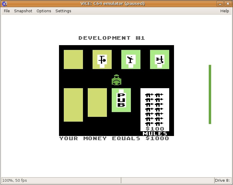 M.U.L.E. Screen Shot 04