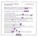 One on One: Julius Erving vs. Larry Bird command summary page 1