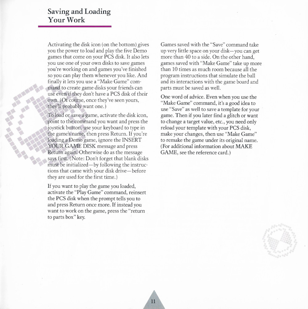 Pinball Construction Set manual page 11