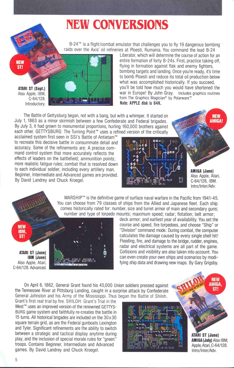 Pool of Radiance SSI 1988 Brochure 5