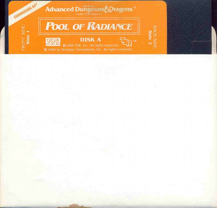 Pool of Radiance Disk A