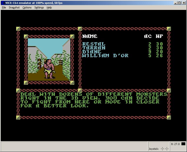 Pool of Radiance Screen Shot 02