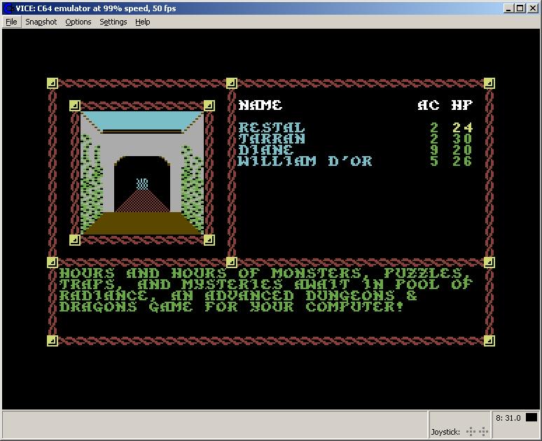 Pool of Radiance Screen Shot 04