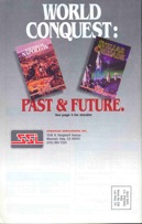 Pool of Radiance SSI 1988 Brochure Back Cover