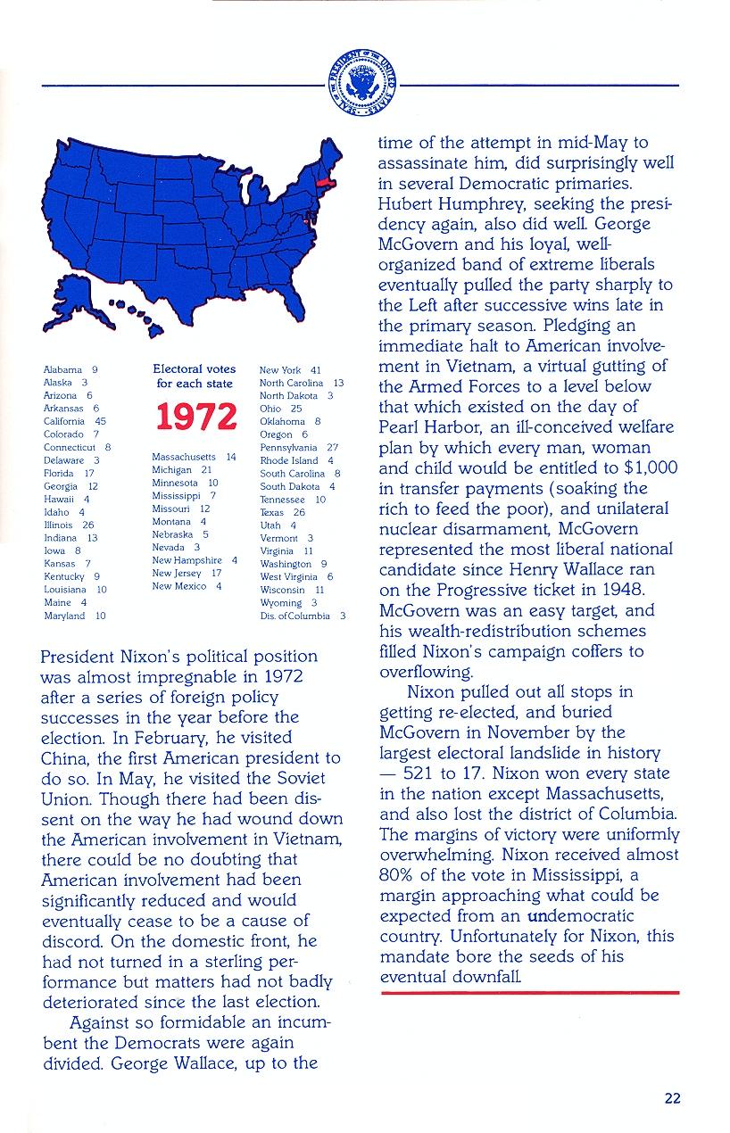 President Elect (1988 Edition) manual page 22