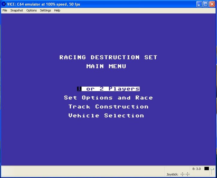 Racing Destruction Set Screen Shot 1
