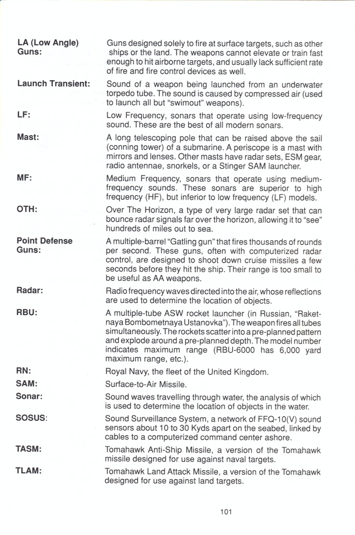 Red Storm Rising combat operations manual page 101