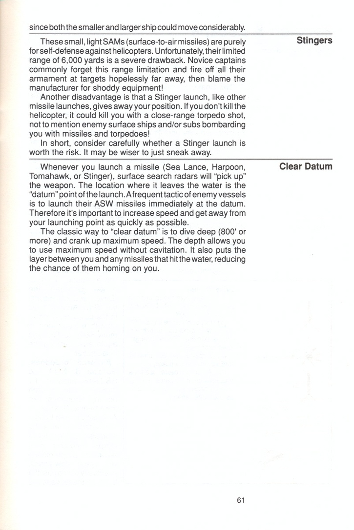 Red Storm Rising combat operations manual page 61
