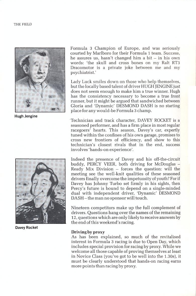 Revs racing programme page 15