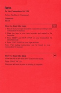 Revs instructions page 1