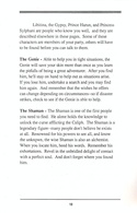 Sinbad and the Throne of the Falcon manual page 18