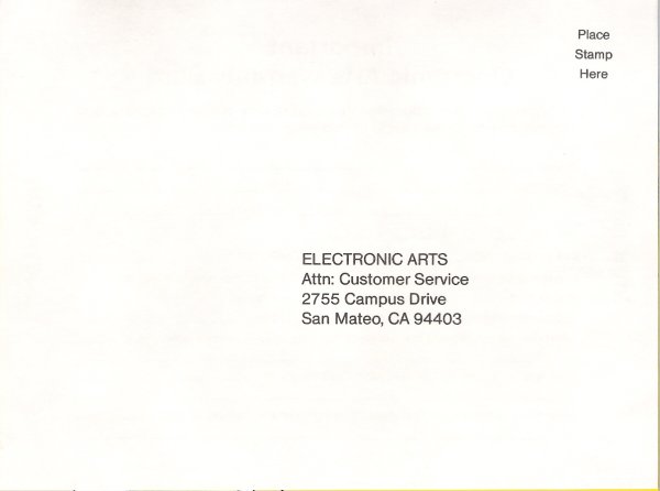 Skyfox Warranty Card Page 2