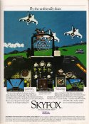 Skyfox COMPUTE!'s Gazette Ad: February 1986