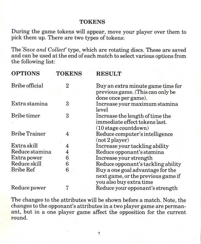Speedball manual page 7