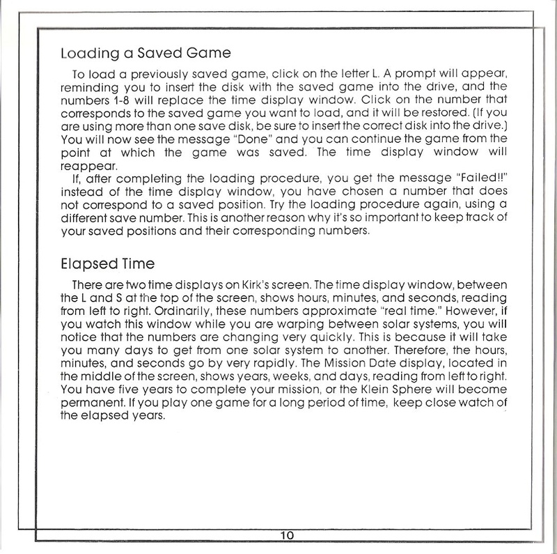 Star Trek, The Rebel Universe manual page 10