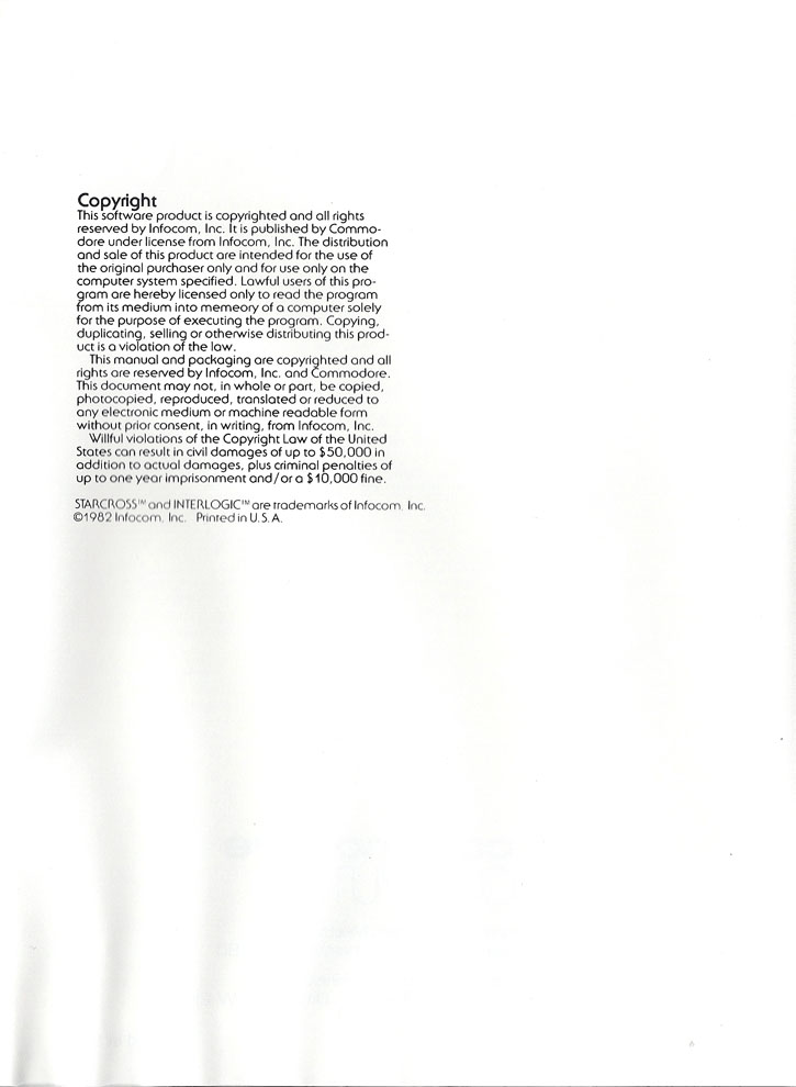 Starcross manual page 13