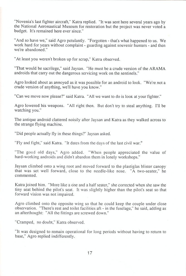 Starglider novella page 17