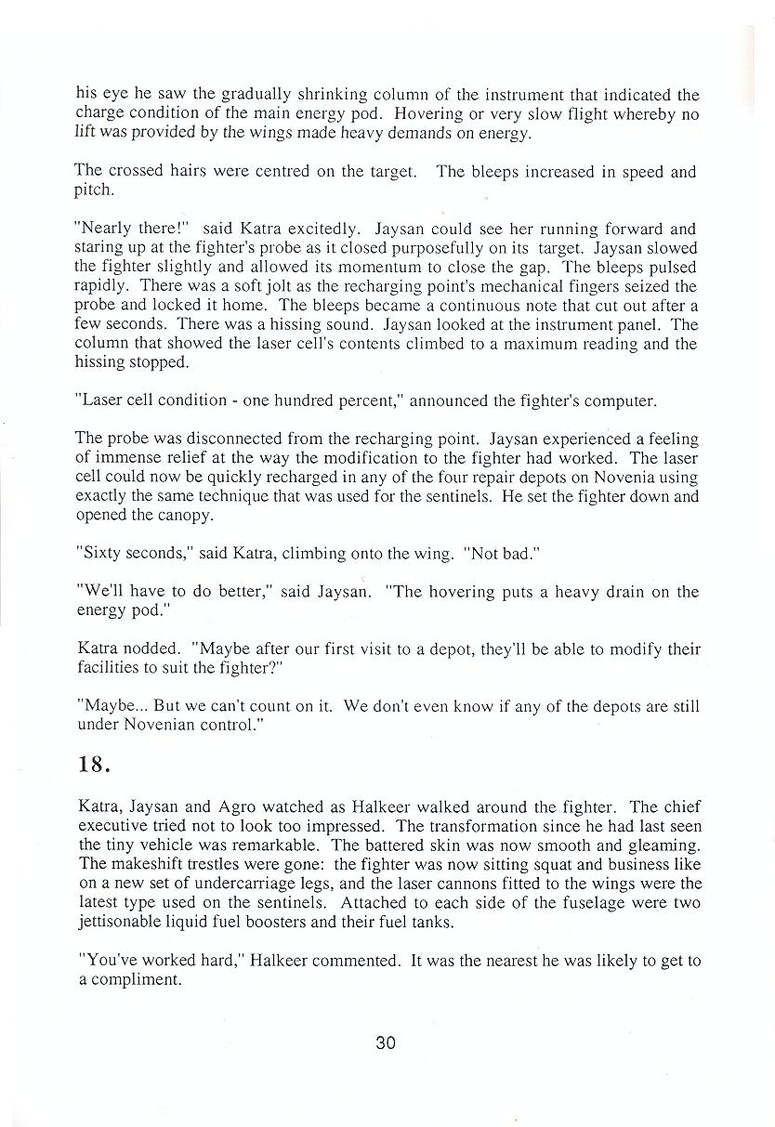 Starglider novella page 30