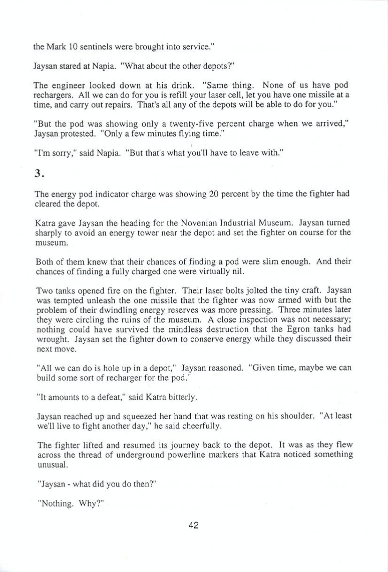 Starglider novella page 42