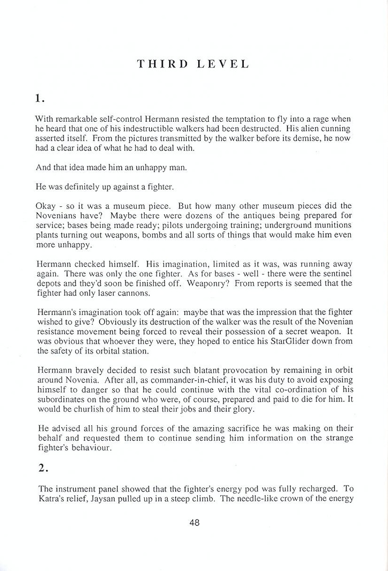 Starglider novella page 48