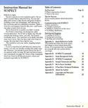 Suspect manual page 11