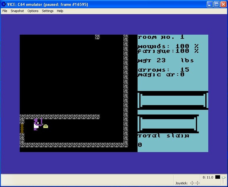 Temple of Apshai Screen Shot 3