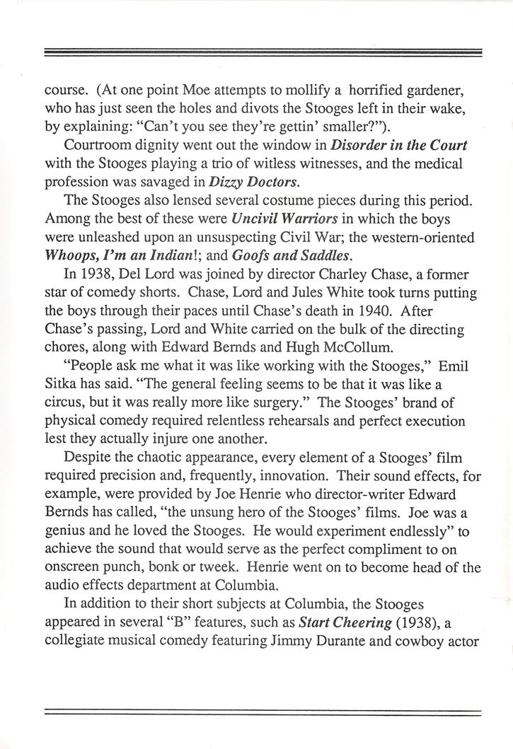 The Three Stooges manual page 7