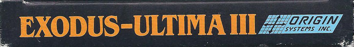 Ultima III: Exodus box top