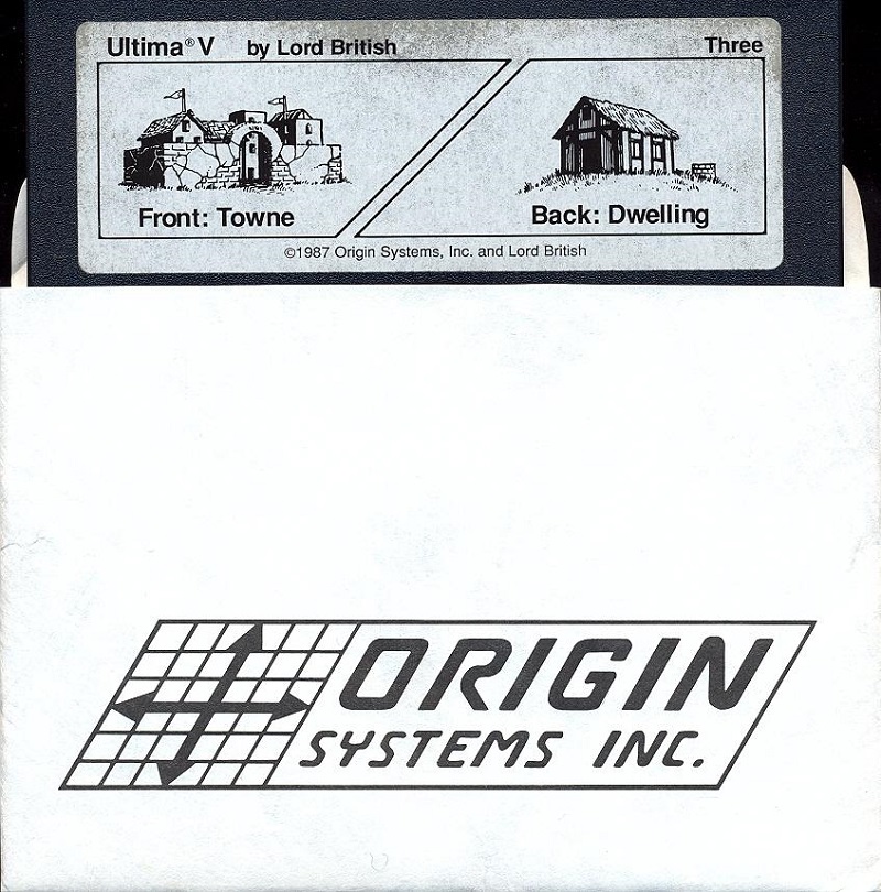 Ultima V: Warriors of Destiny Disk three